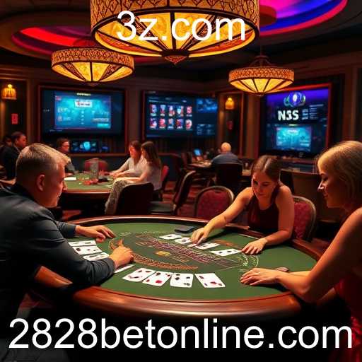 A Experiência Autêntica dos Jogos Live Dealer no 2828 Bet Online